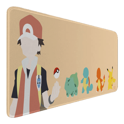 Mousepad Flat Design Red