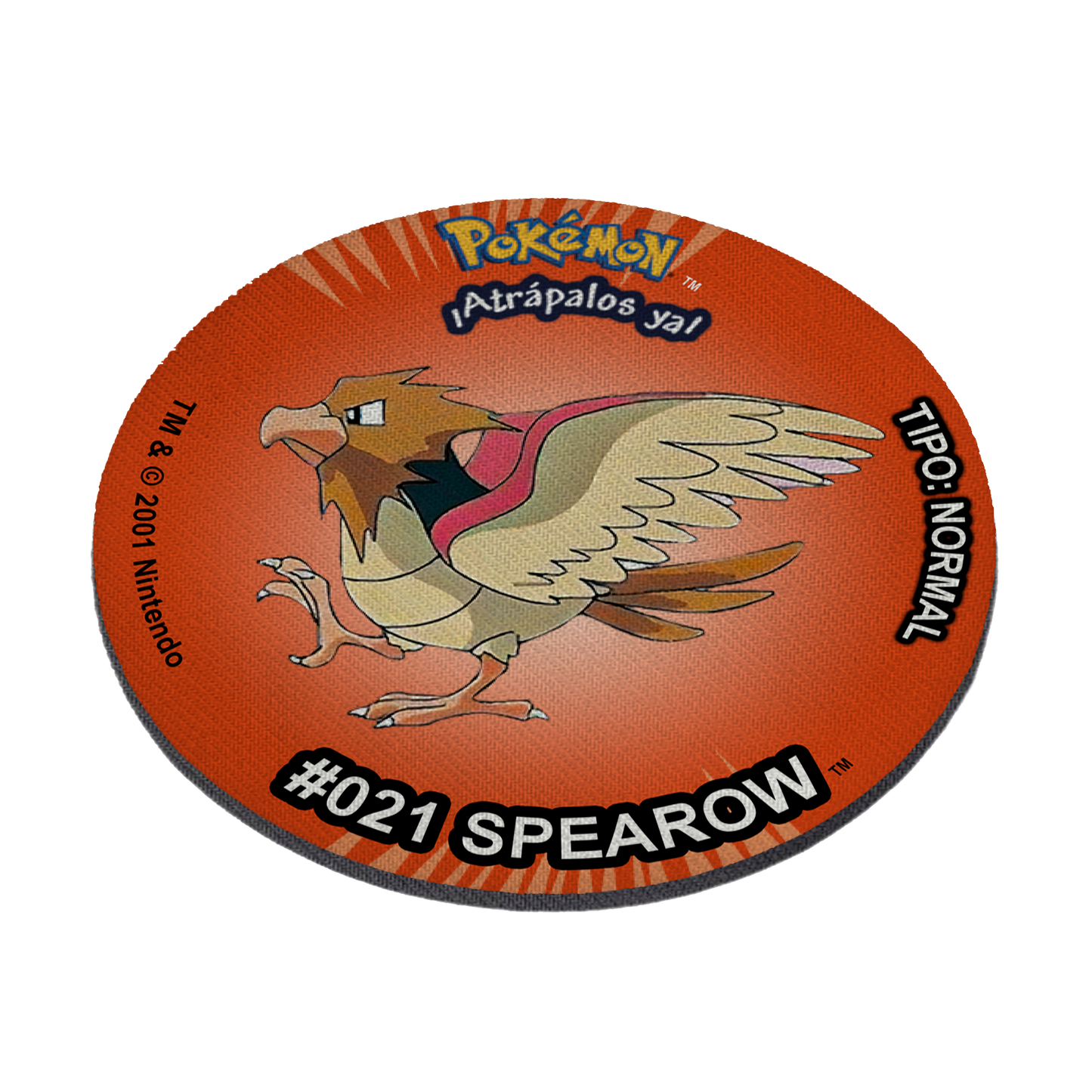 Mousepad estilo tazo Spearow