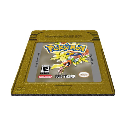 Mousepad Cartucho Pokémon (versión oro)