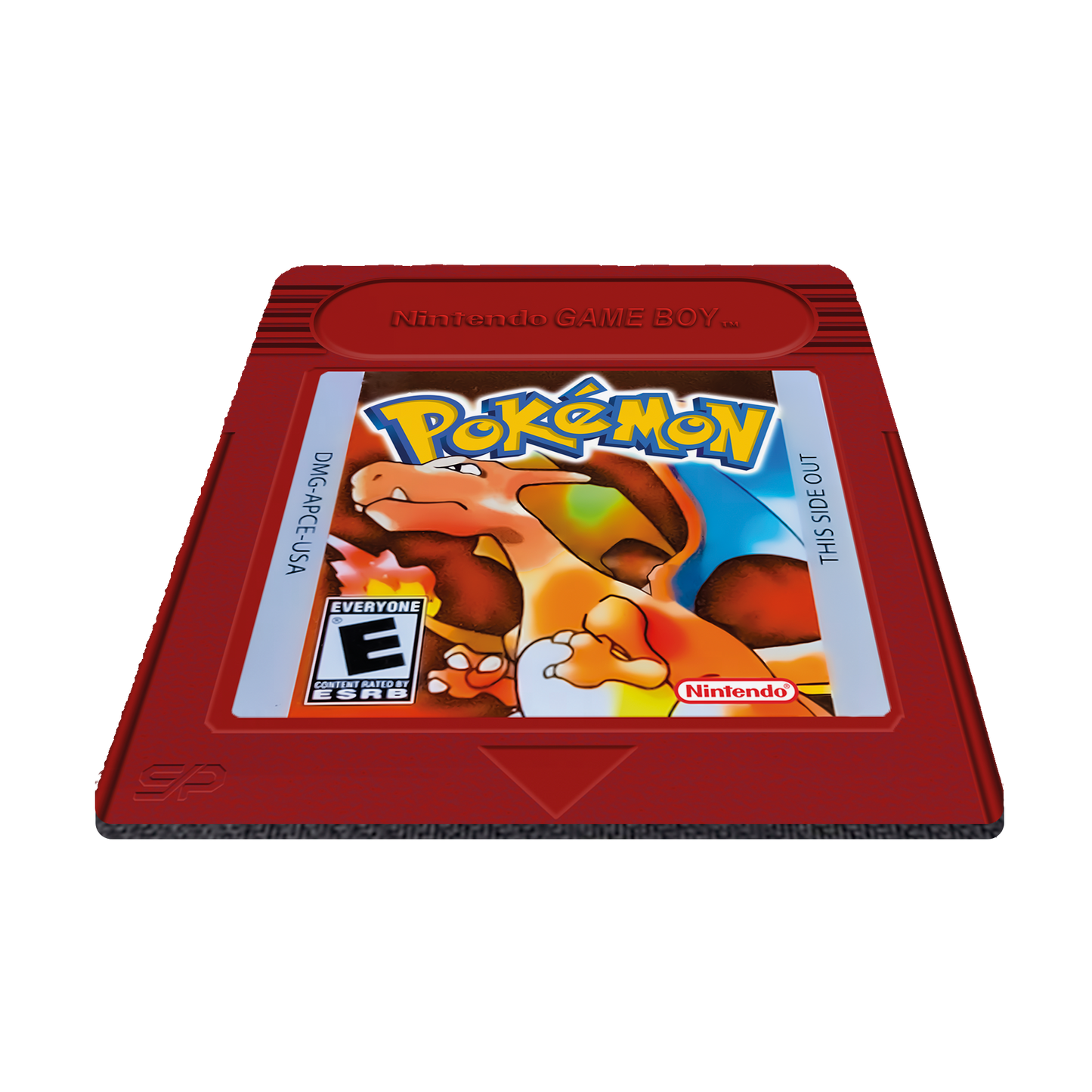 Mousepad Cartucho Pokémon (versión roja)