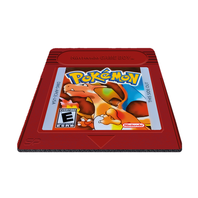 Mousepad Cartucho Pokémon (versión roja)