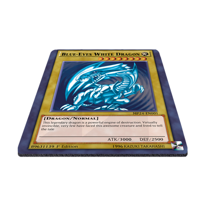Mousepad Carta Yu-gi-oh Dragón Blanco de Ojos Azules