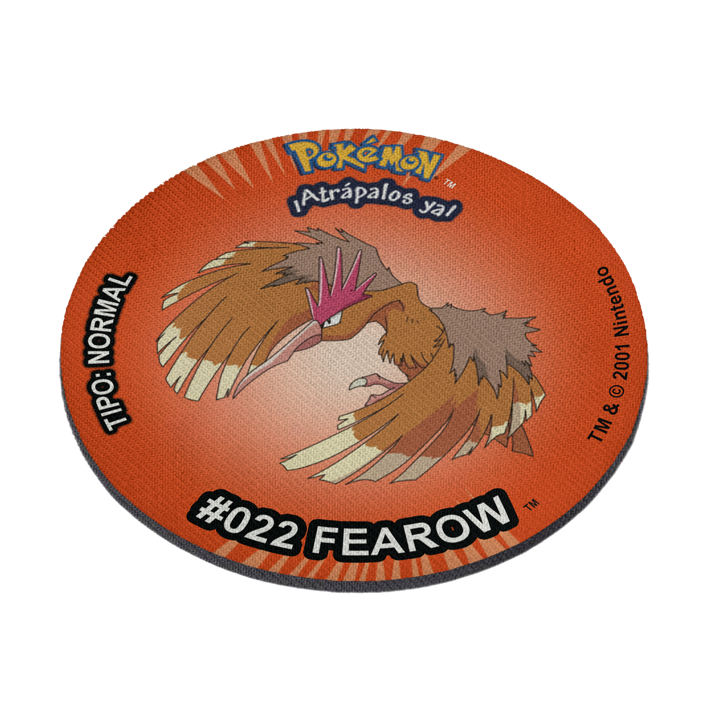 Mousepad estilo tazo Fearow