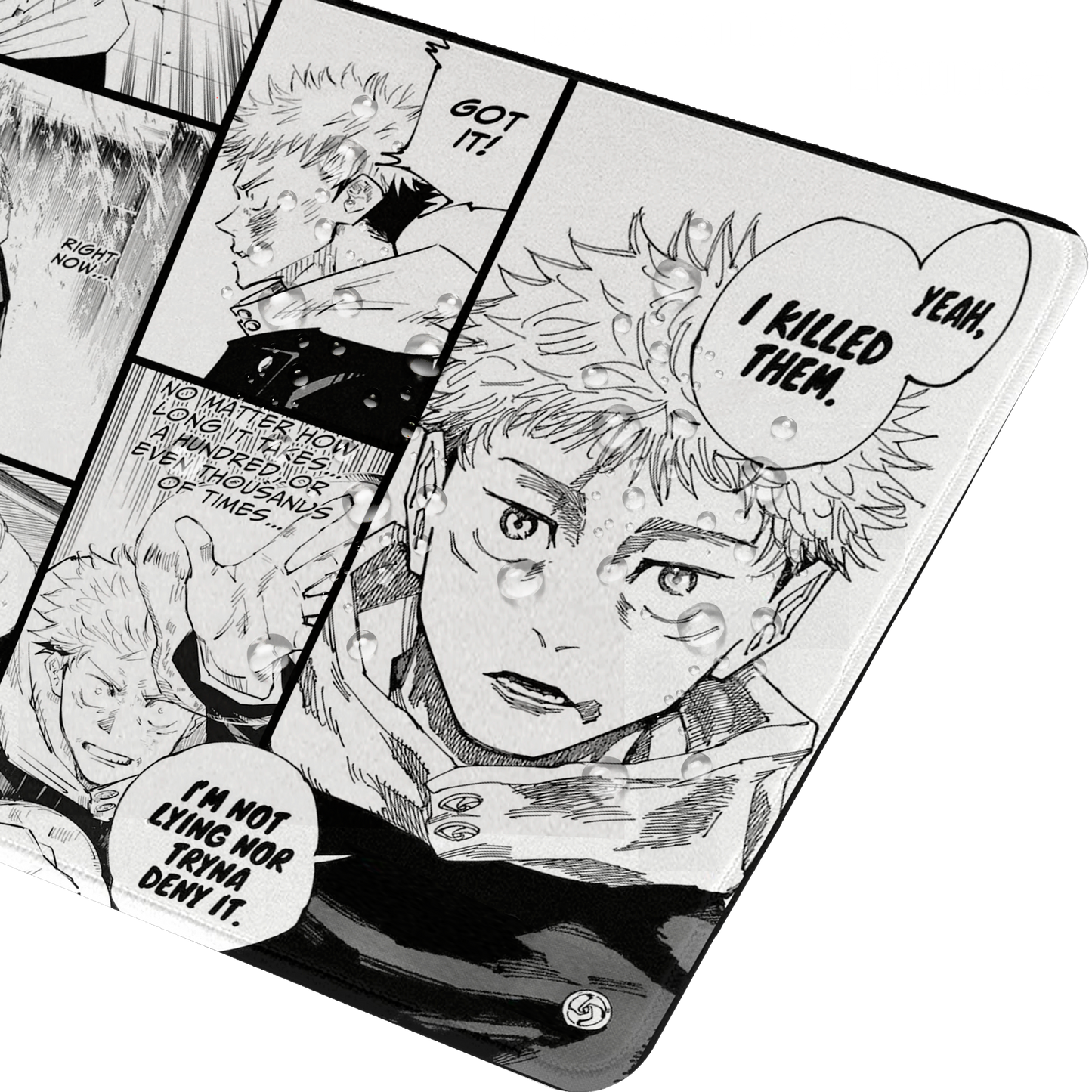 Mousepad Estilo Manga Yuji Itadori