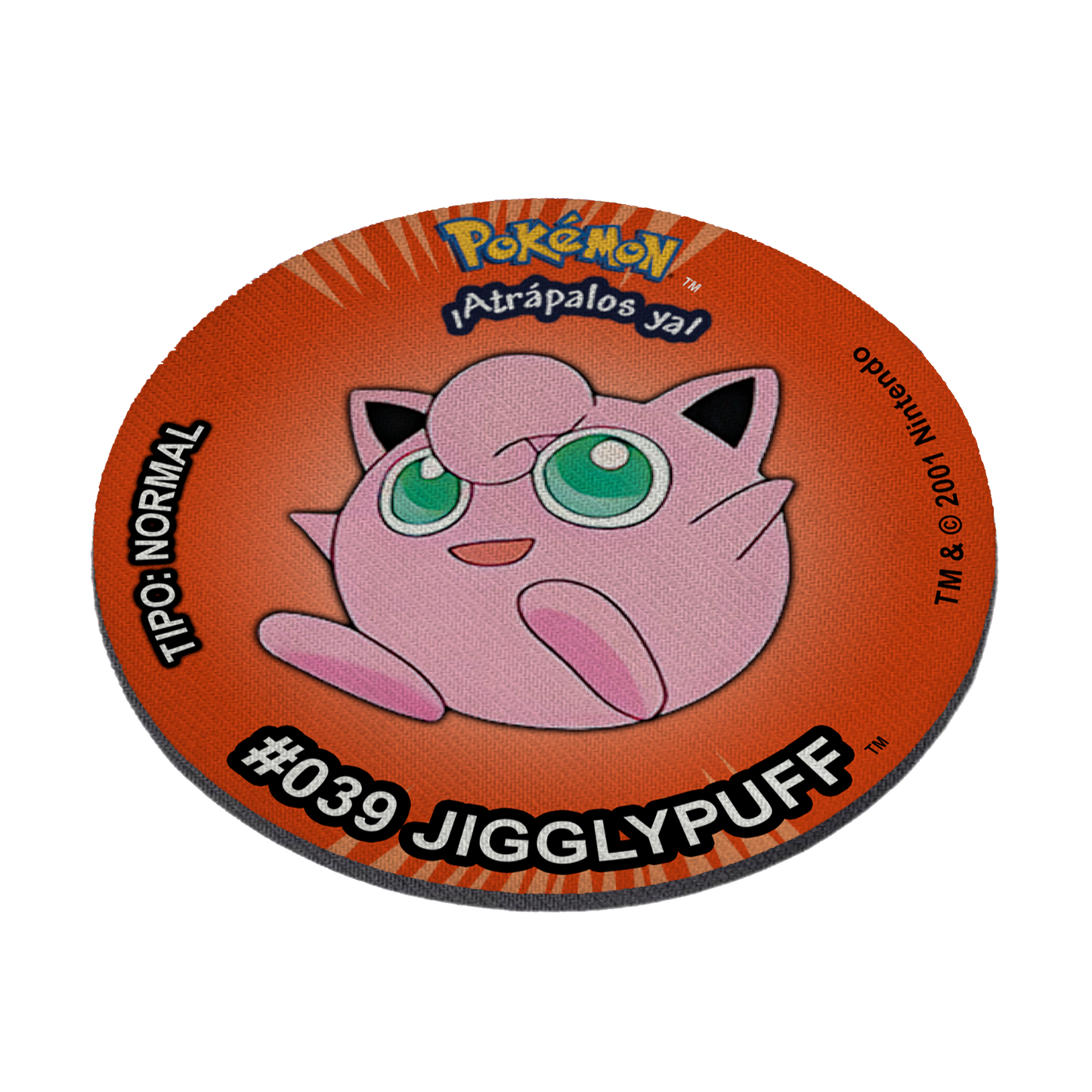 Mousepad estilo tazo Jigglypuff