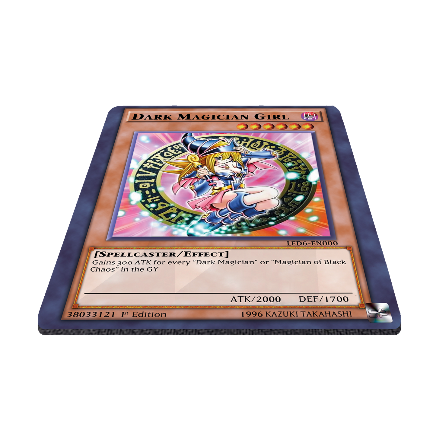 Mousepad Carta Yu-gi-oh Chica Maga Oscura