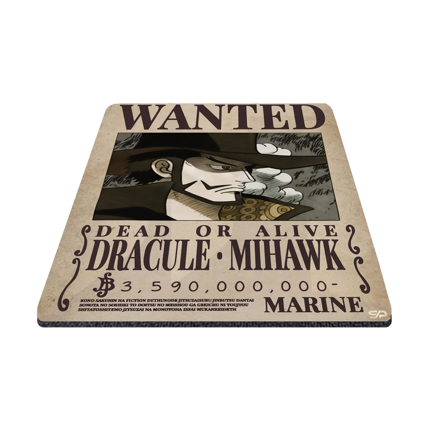 Mousepad Bounty Dracule Mihawk