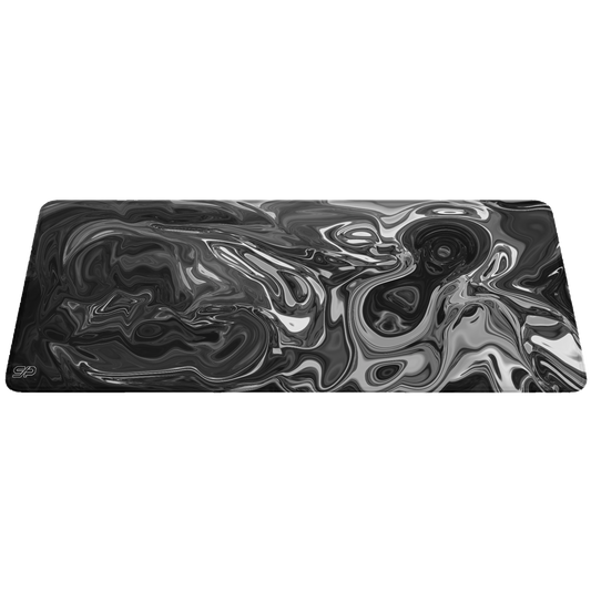 Mousepad Suminagashi style (Negro)