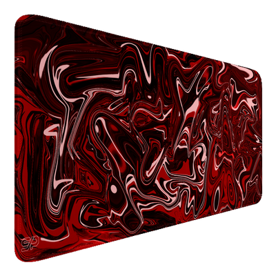 Mousepad Suminagashi style (Rojo)