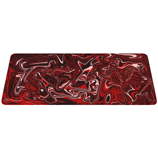 Mousepad Suminagashi style (Rojo)