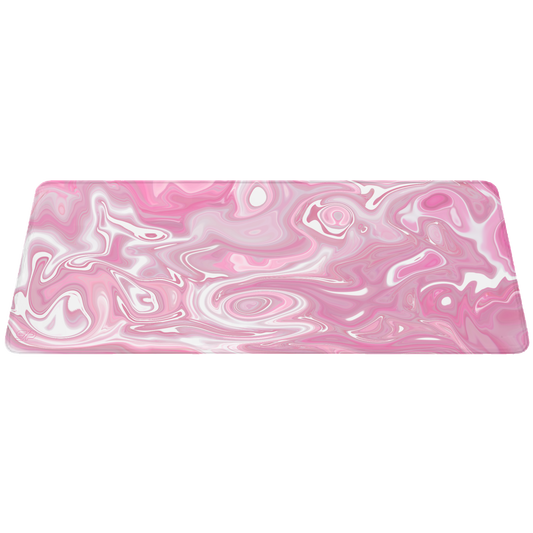 Mousepad Suminagashi style (Rosa)