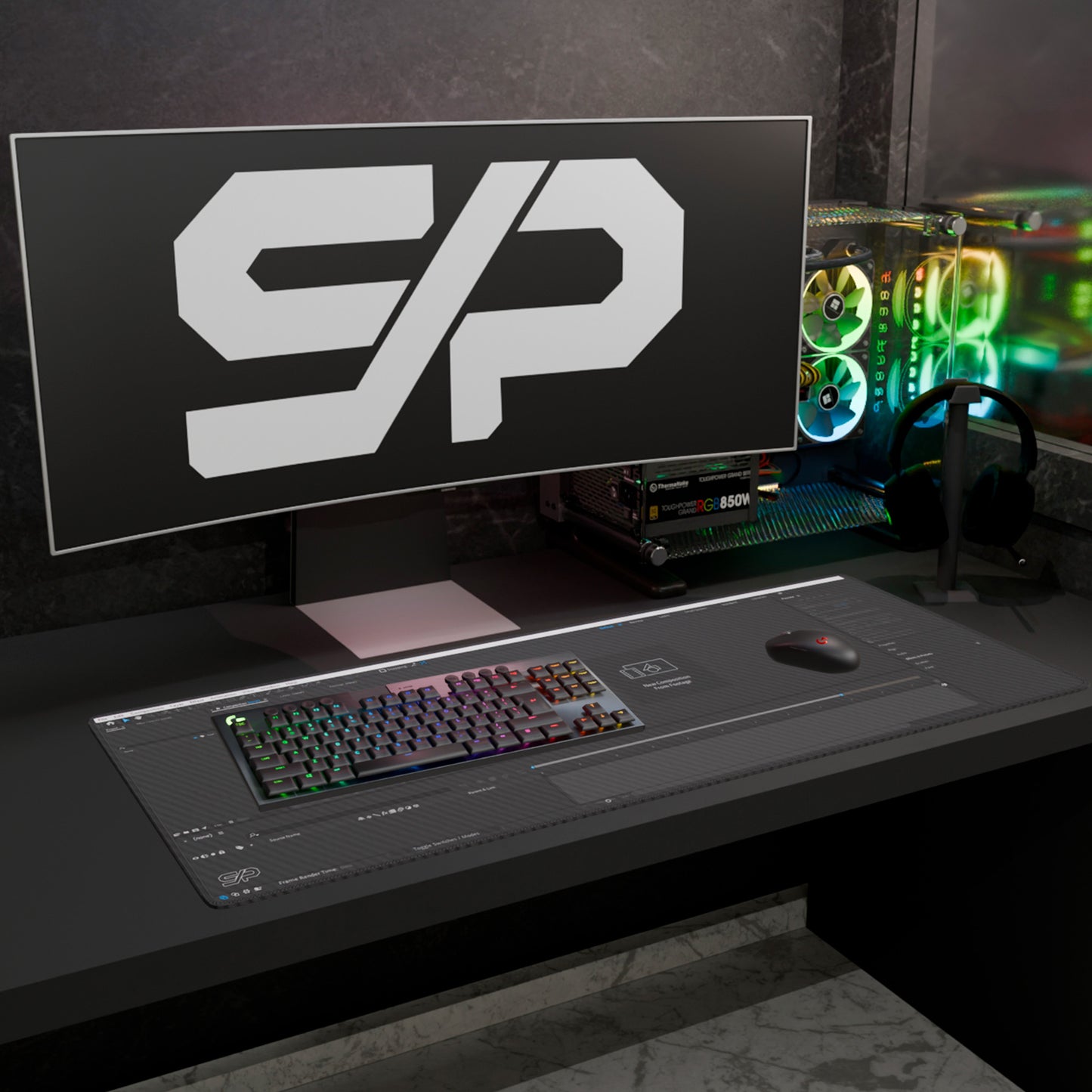 Mousepad UI After Effects