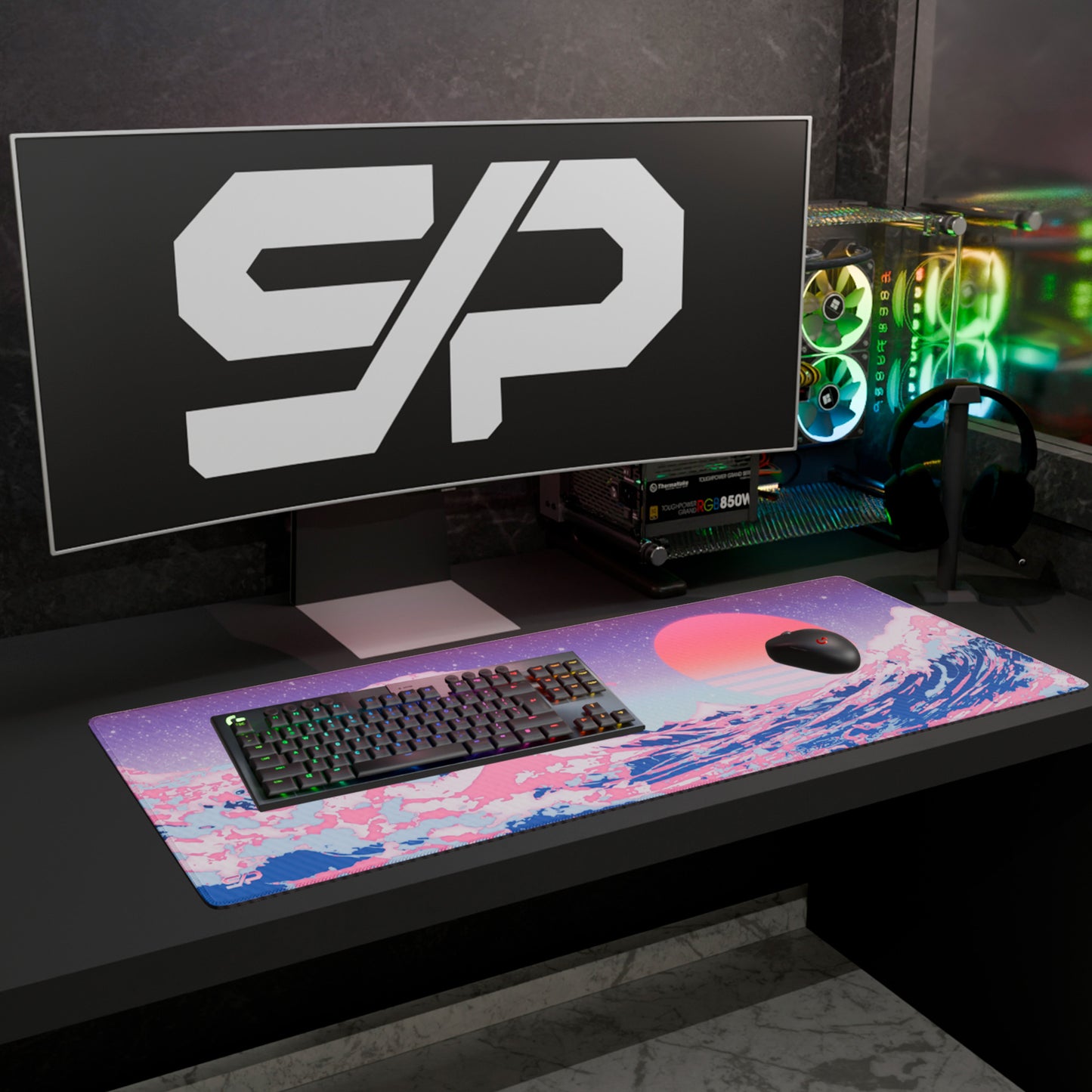 Mousepad Kanagawa Wave