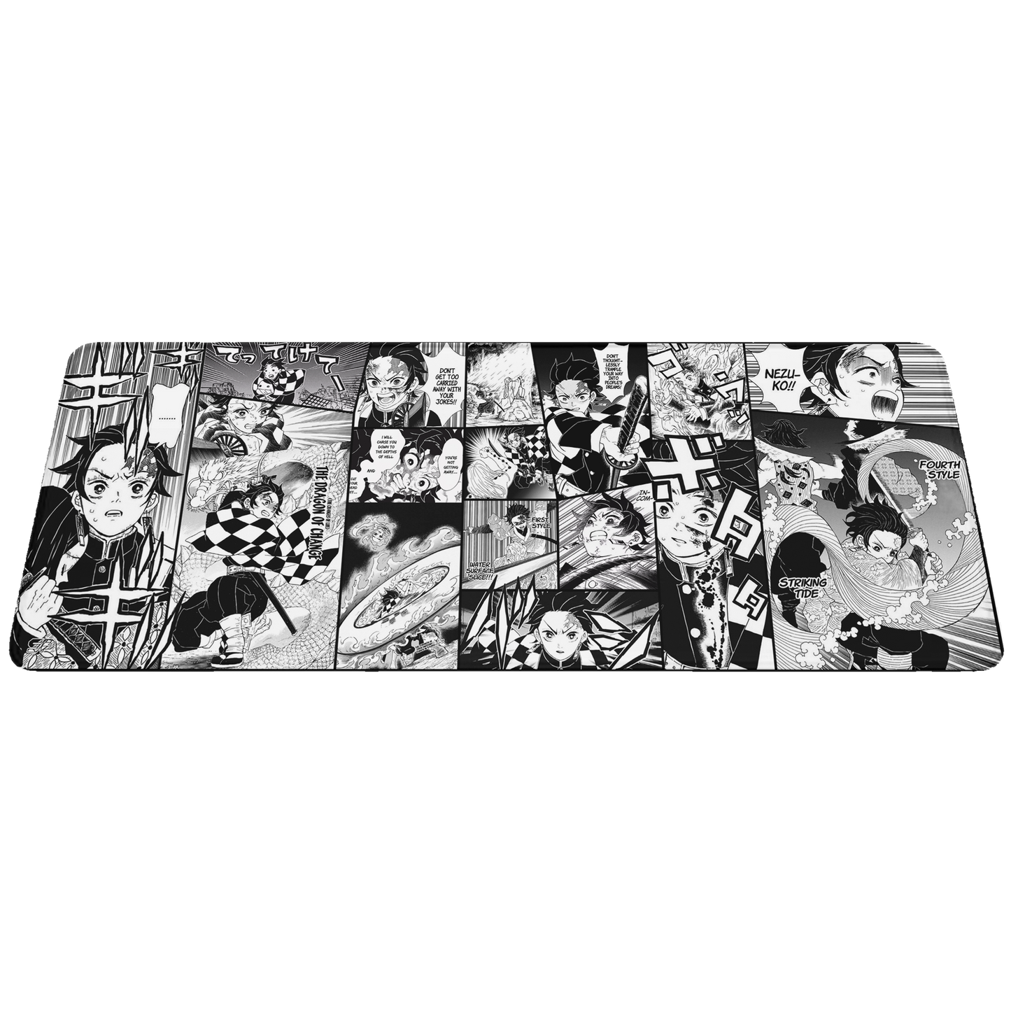 Mousepad Estilo Manga Tanjiro Kamado
