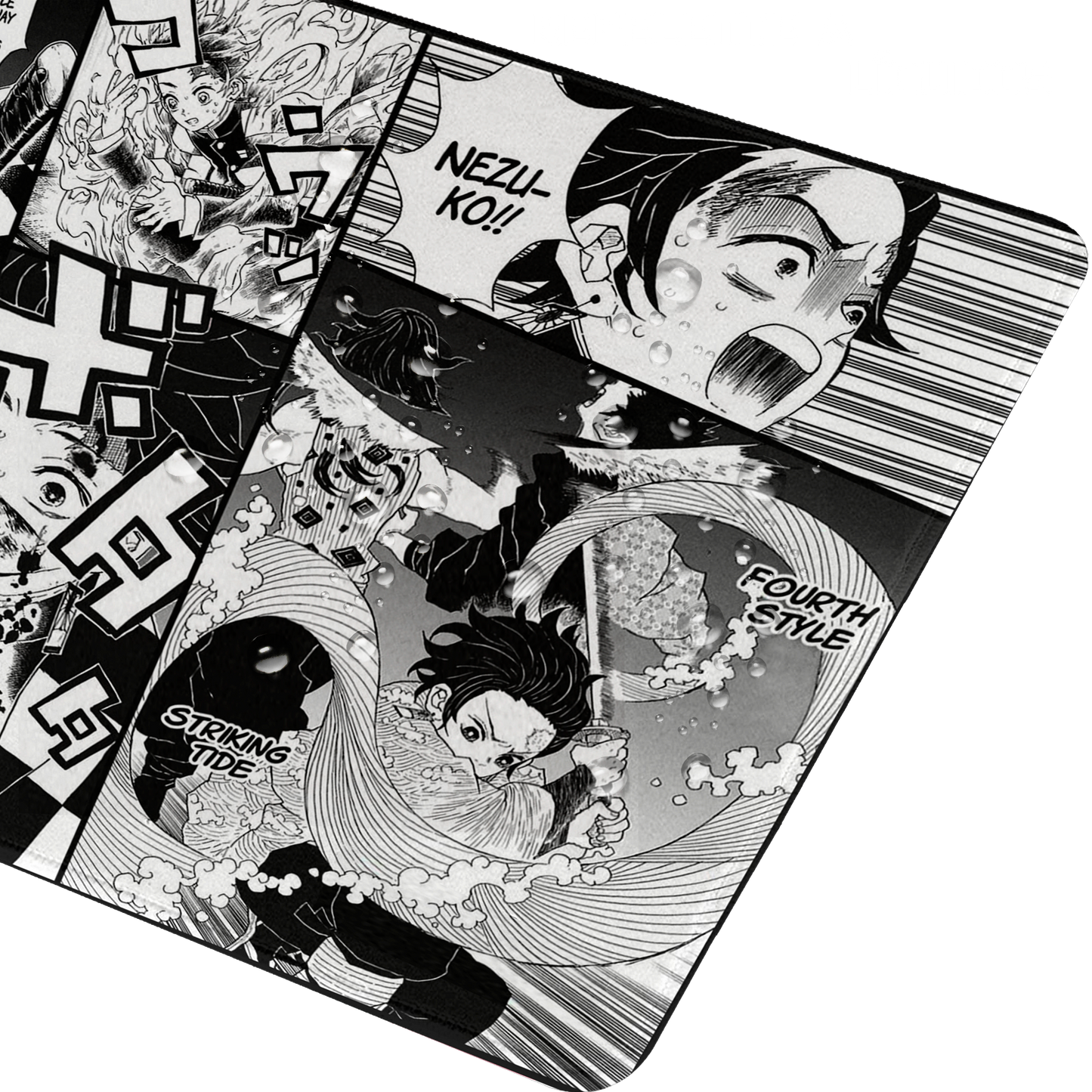 Mousepad Estilo Manga Tanjiro Kamado