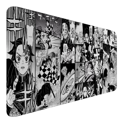 Mousepad Estilo Manga Tanjiro Kamado