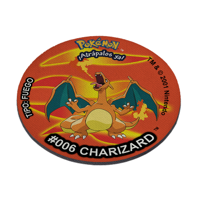 Mousepad estilo tazo charizard