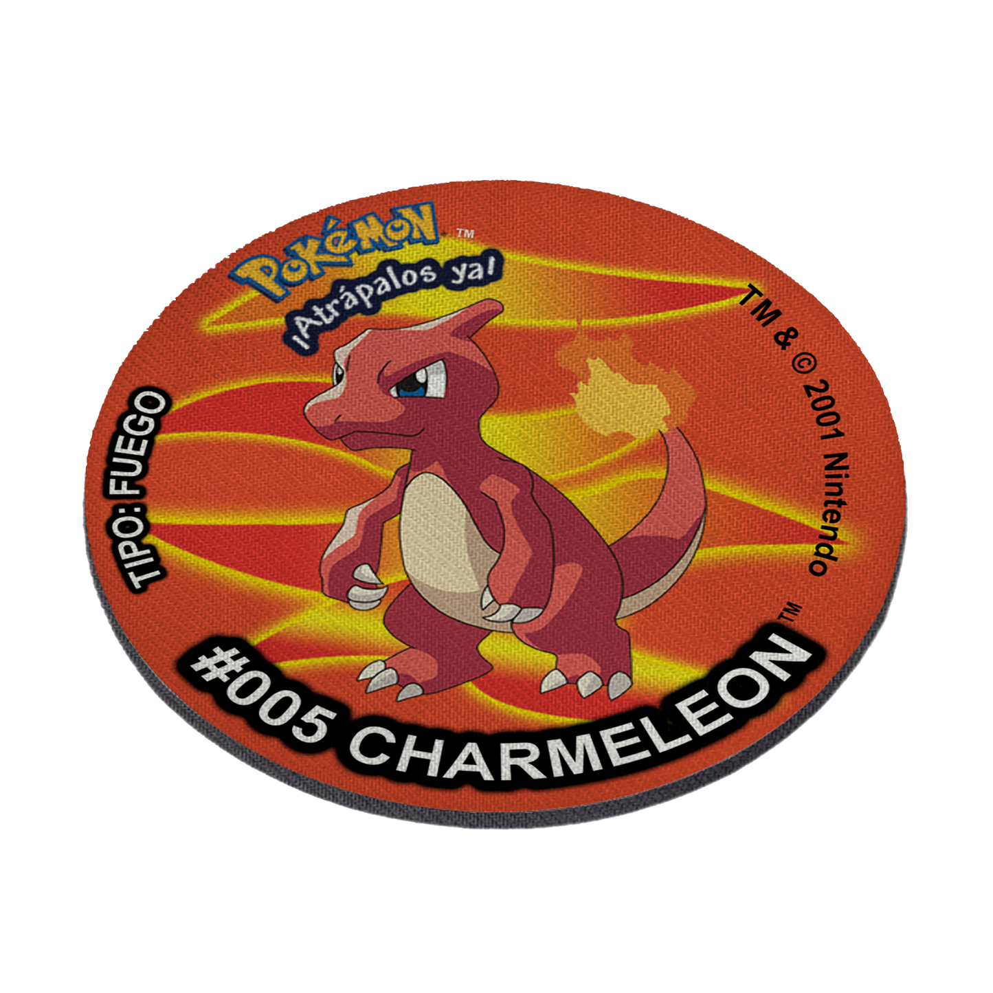 Mousepad estilo tazo Charmeleon