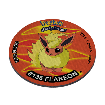 Mousepad estilo tazo Flareon
