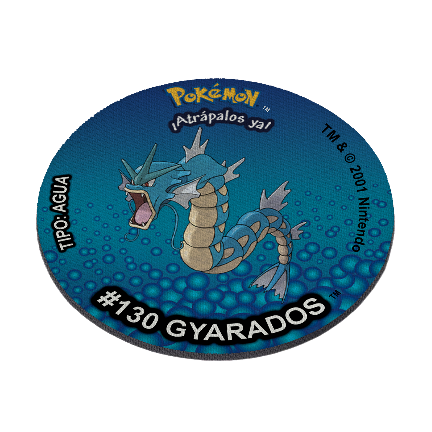Mousepad estilo tazo Gyarados