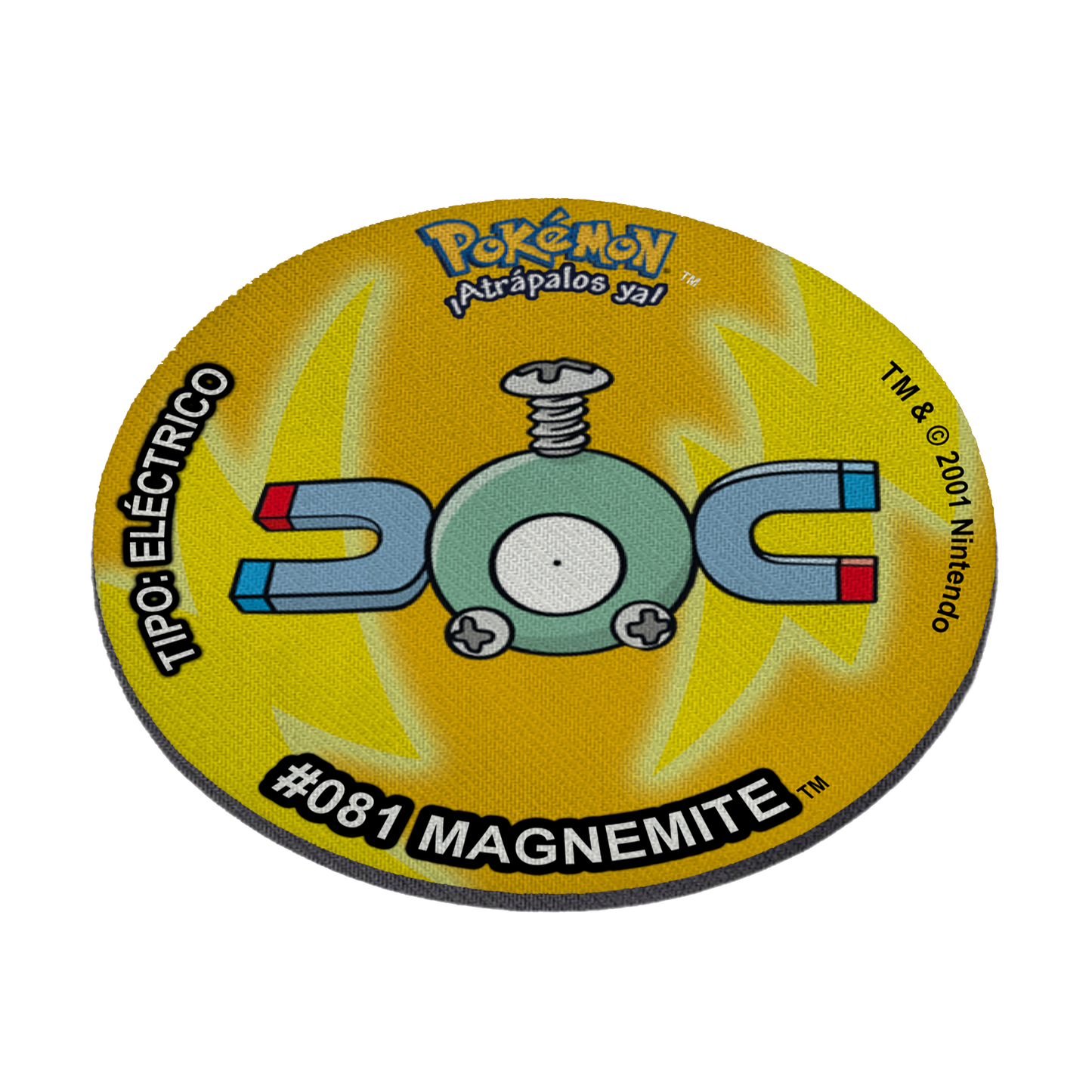 Mousepad estilo tazo Magnemite
