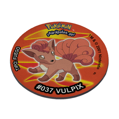 Mousepad estilo tazo Vulpix