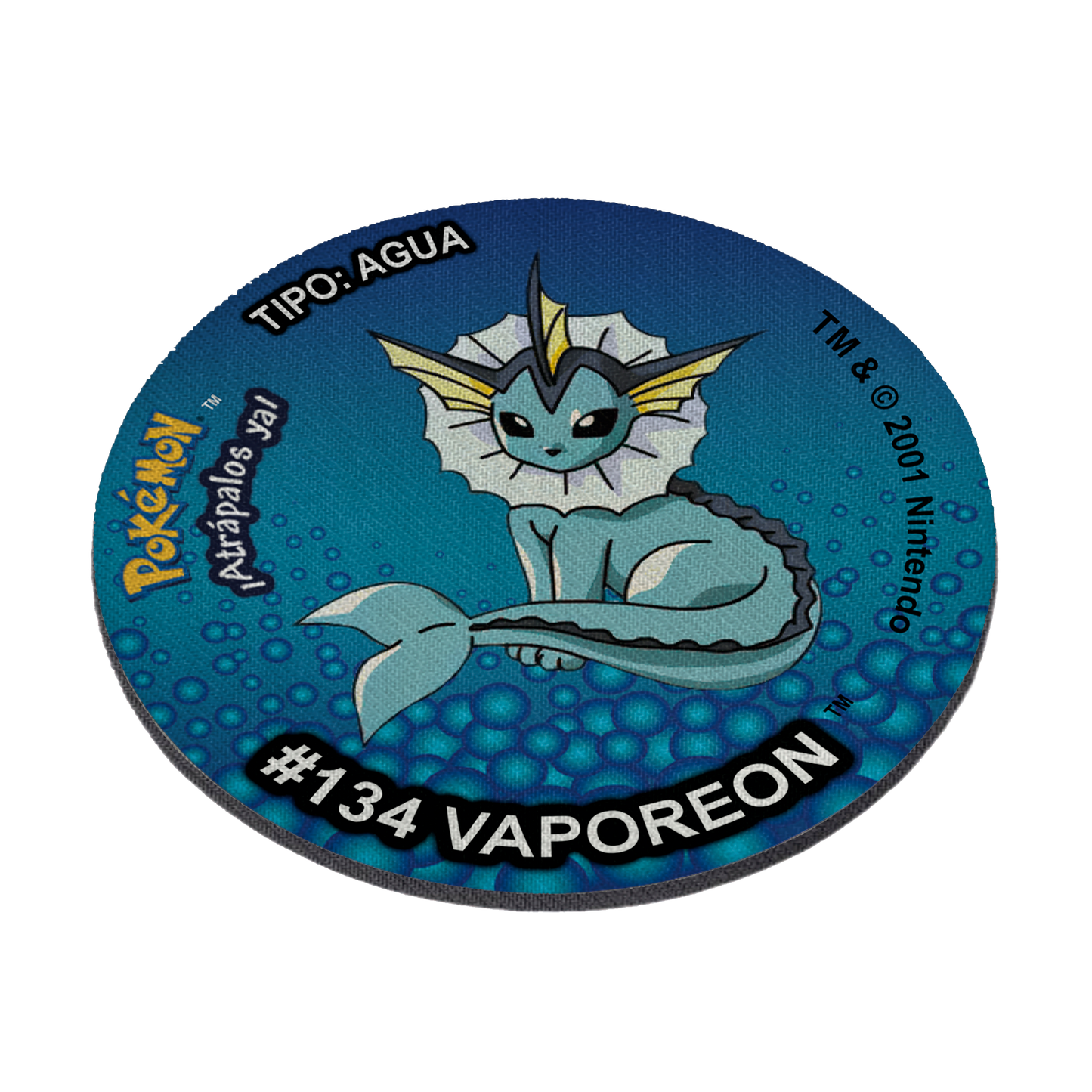 Mousepad estilo tazo Vaporeon