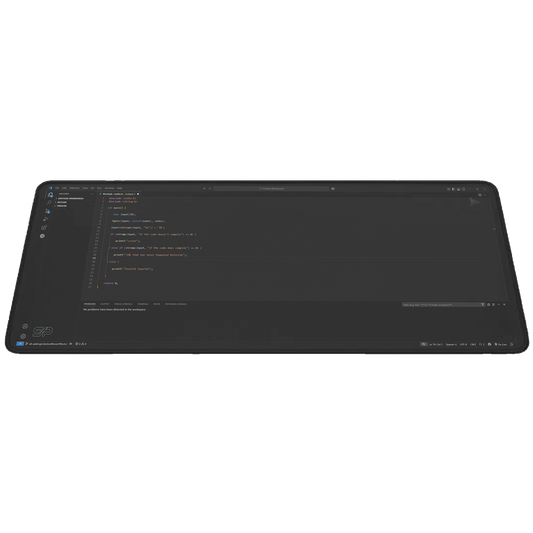 Mousepad UI Visual Studio