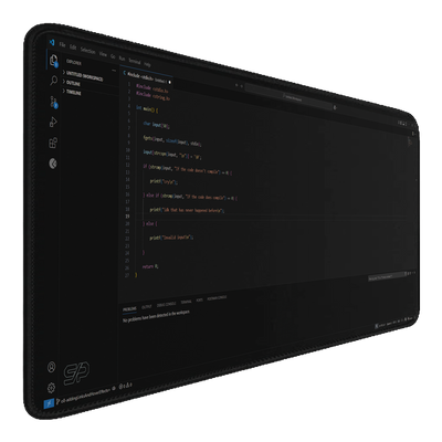Mousepad UI Visual Studio