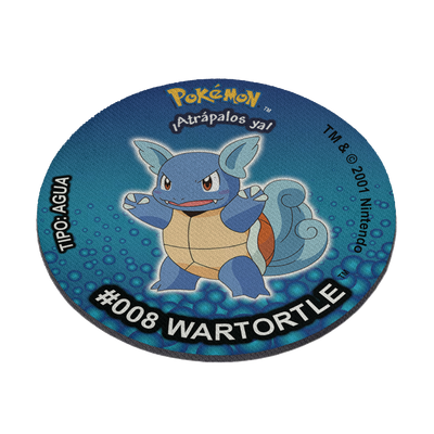 Mousepad estilo tazo Wartortle
