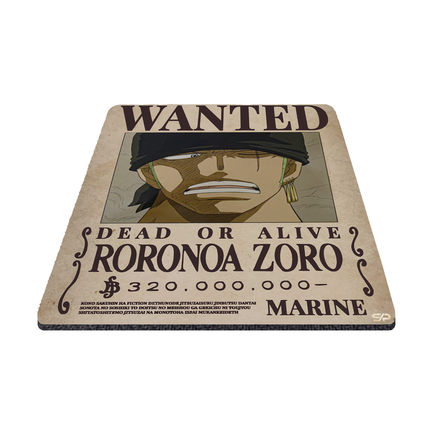 Mousepad Bounty Zoro