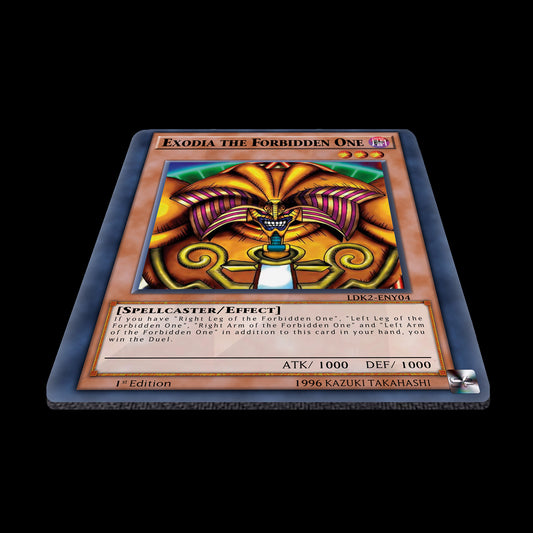 Mousepad Carta Yu-gi-oh Exodia, el Prohibido
