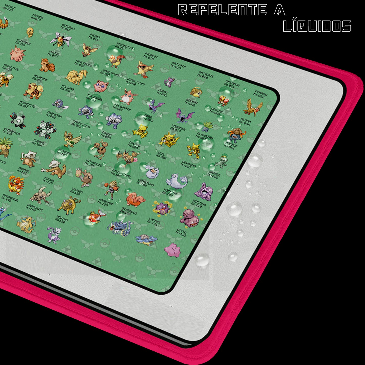Mousepad Pokédex First Gen