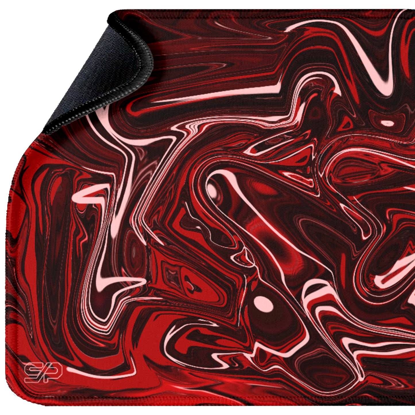 Mousepad Suminagashi style (Rojo)