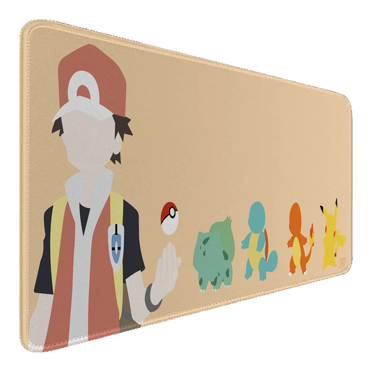 Mousepad Flat Design Red