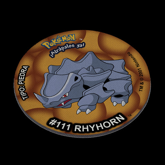Mousepad estilo tazo Rhyhorn