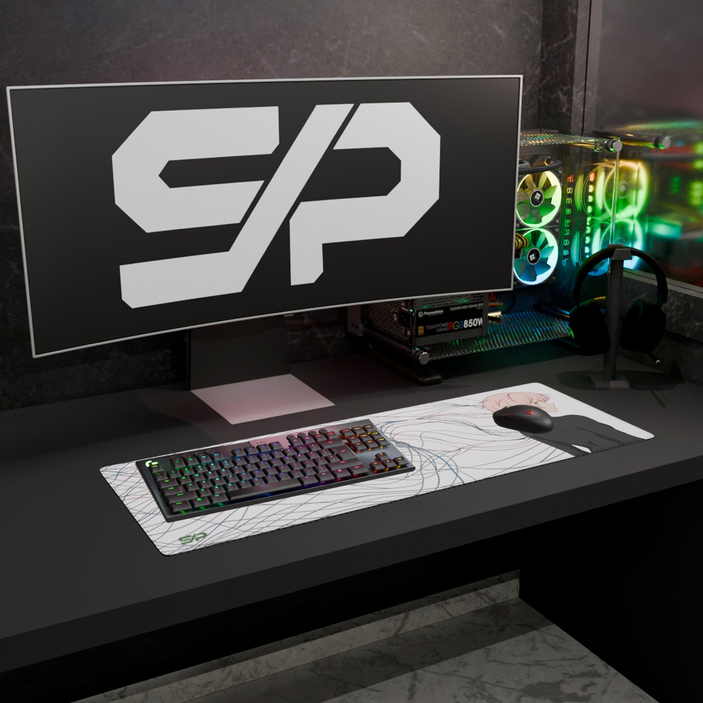 Mousepad Data connected