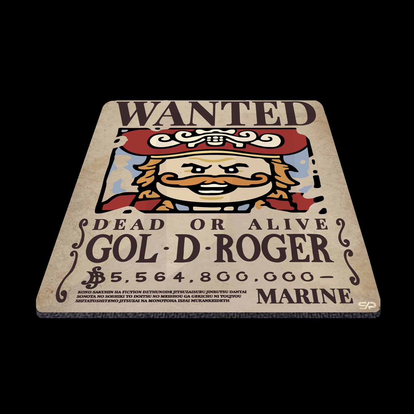 Mousepad Bounty Gol D. Roger Bricks