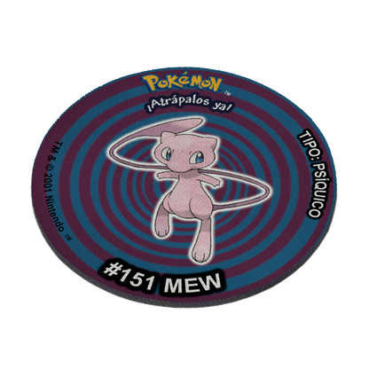 Mousepad estilo tazo Mew