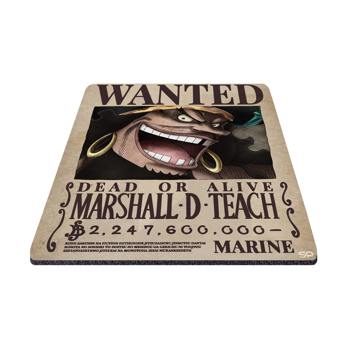 Mousepad Bounty Marshall D. Teach