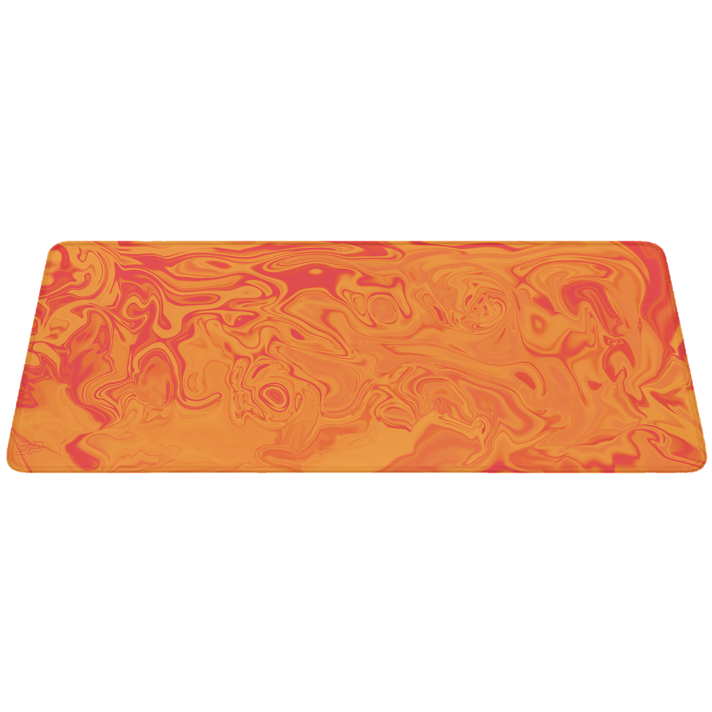 Mousepad Suminagashi style (Naranja)