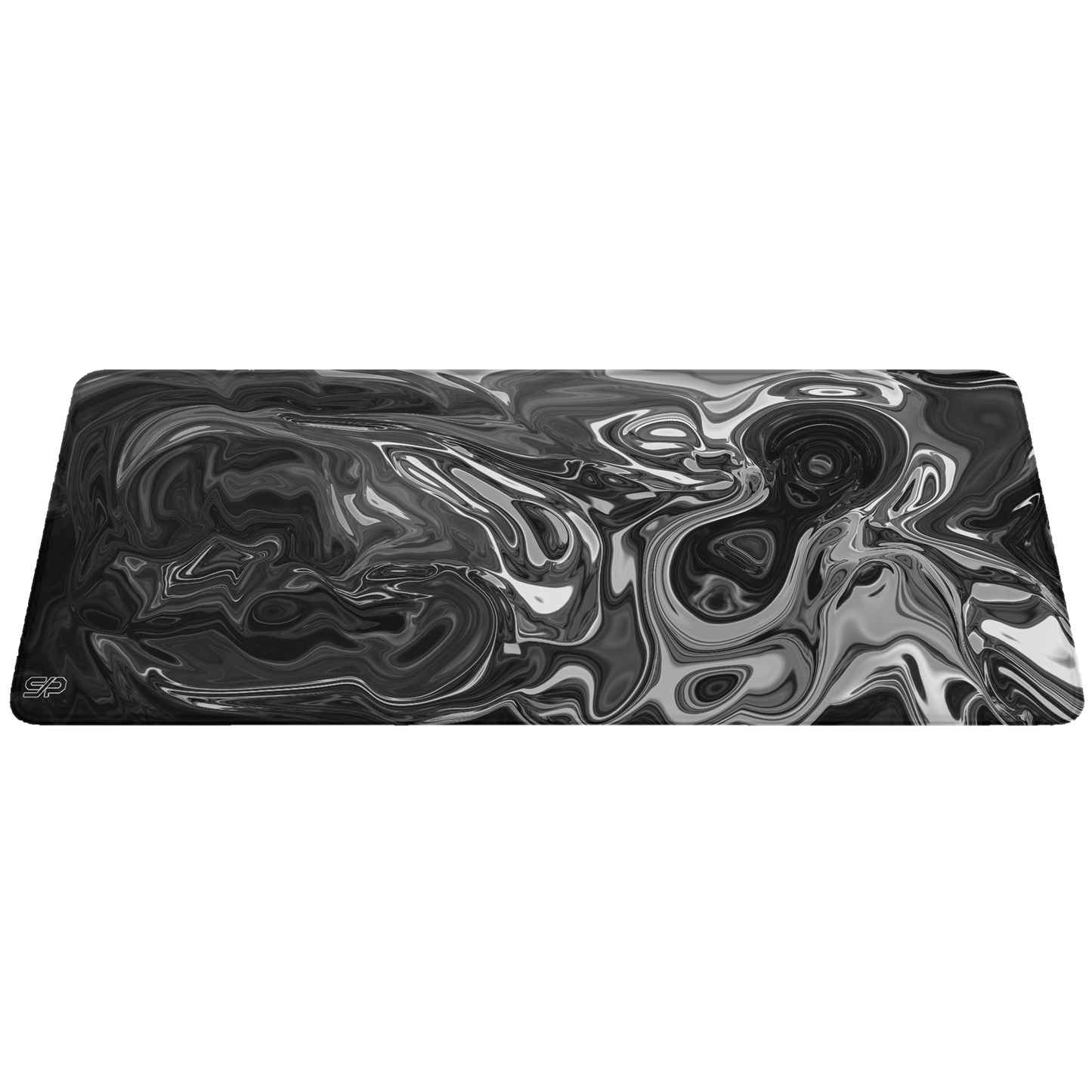 Mousepad Suminagashi style (Negro)