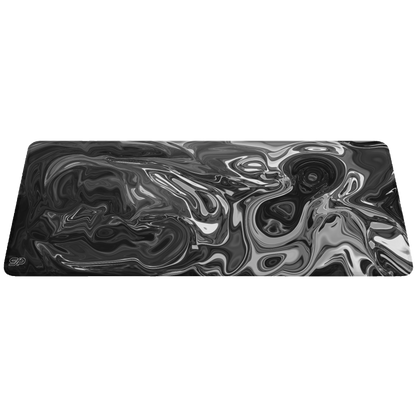 Mousepad Suminagashi style (Negro)