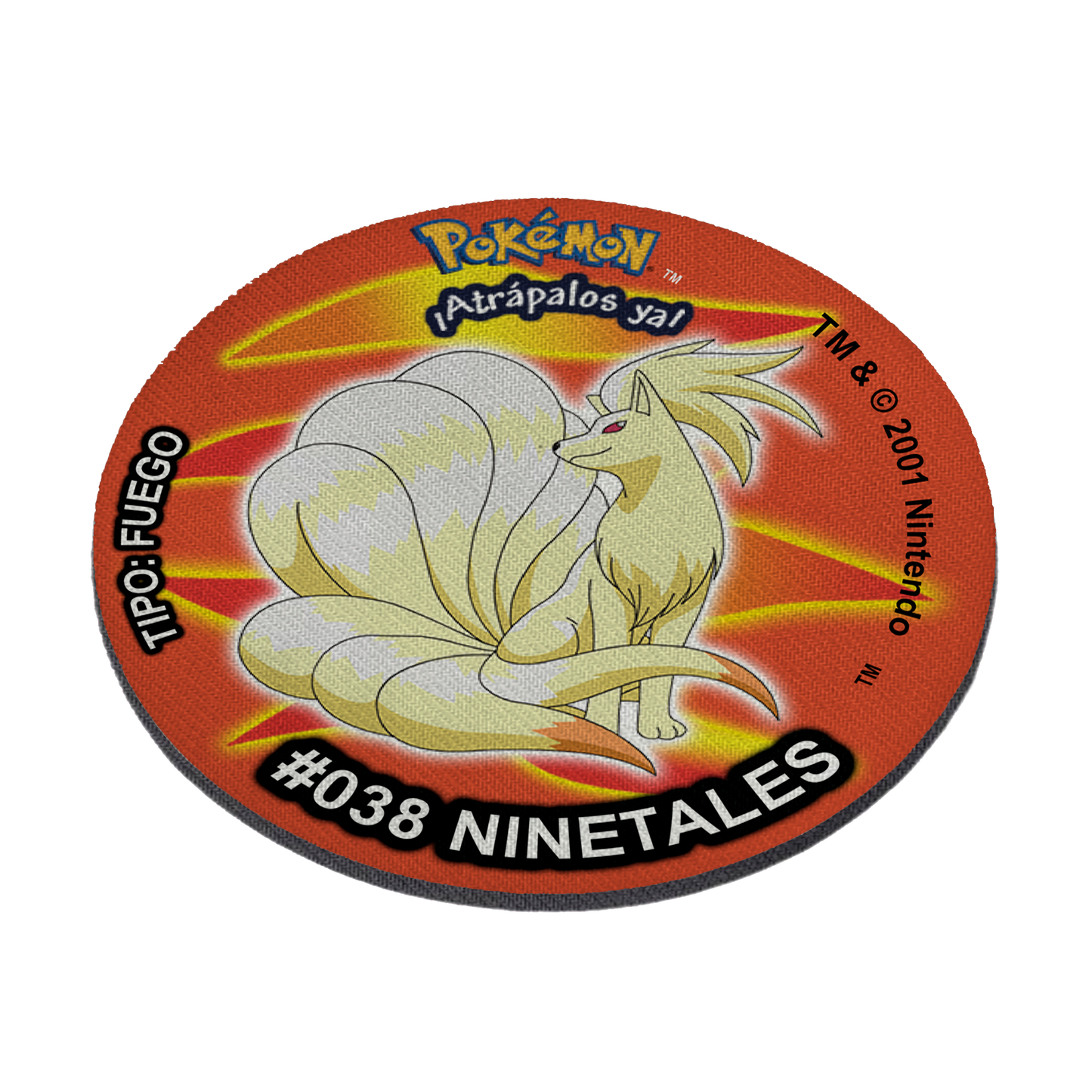 Mousepad estilo tazo Ninetales