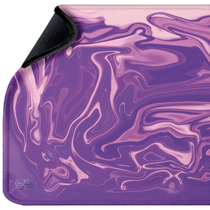 Mousepad Suminagashi style (Morado)