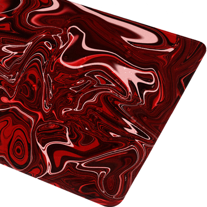 Mousepad Suminagashi style (Rojo)