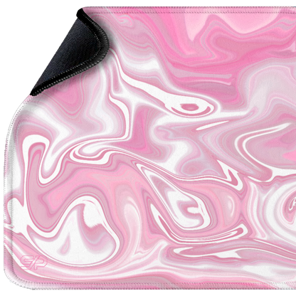 Mousepad Suminagashi style (Rosa)