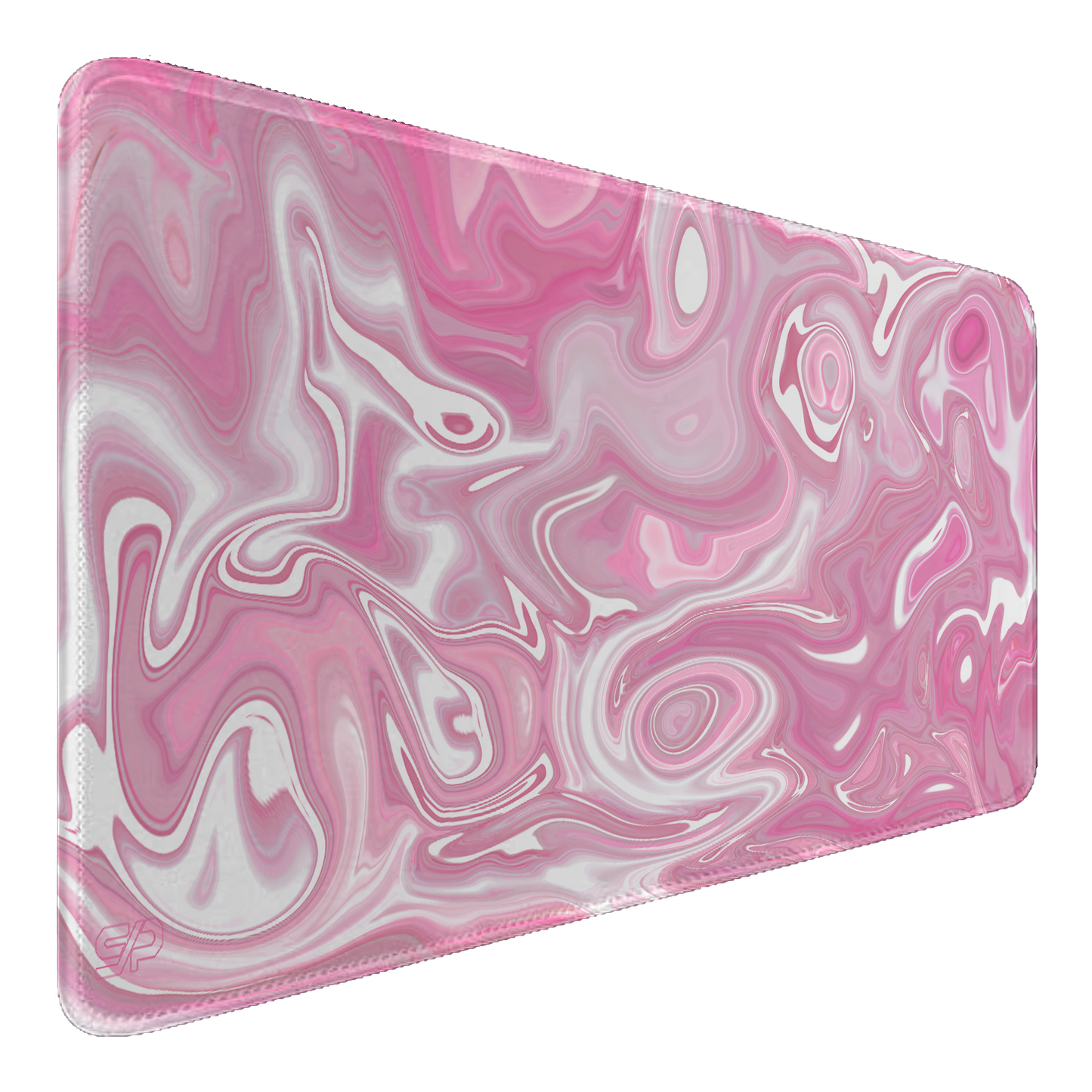 Mousepad Suminagashi style (Rosa)