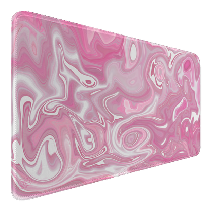 Mousepad Suminagashi style (Rosa)