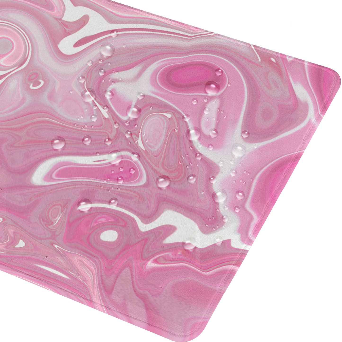 Mousepad Suminagashi style (Rosa)